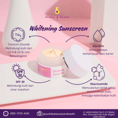 whitening sunscreen